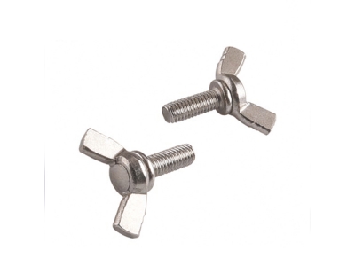 Stainless steel Butterfly Nylon Thumb wing screw